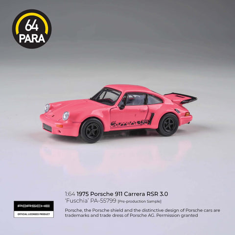 (Pre-Order) 1/64 PARA64 PA-55799 Porsche 911 Carrera RSR 3.0 "Fuschia" LHD