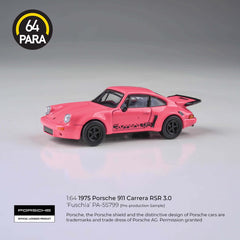 (Pre-Order) 1/64 PARA64 PA-55799 Porsche 911 Carrera RSR 3.0 "Fuschia" LHD
