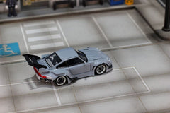 (Pre-Order) 1/64 Street Weapon SWP993HWCG RWB 993 High Wing Cement Grey