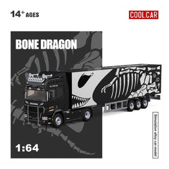 (Pre-Order) 1/64 Cool Car CC644031 Scania S730 Dinosaur Skeletons