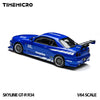 (Pre-Order) 1/64 Time Micro TM800507 Nissan Skyline GT-R R34 Pasion Blue
