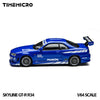(Pre-Order) 1/64 Time Micro TM800507 Nissan Skyline GT-R R34 Pasion Blue