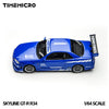 (Pre-Order) 1/64 Time Micro TM800507 Nissan Skyline GT-R R34 Pasion Blue