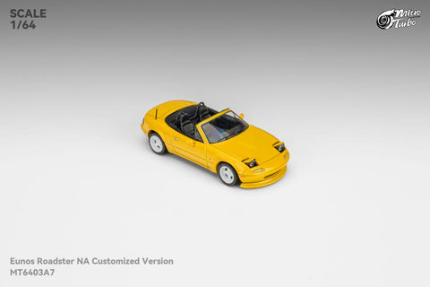 (Pre-Order) 1/64 Micro Turbo MT6403A7 Eunos Roadster NA Custom Version Yellow