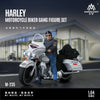 (Pre-Order) 1/64 MoreArt MO222235 Harley-Davidson Motorcycle Biker Gang Figure