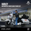 (Pre-Order) 1/64 MoreArt MO222235 Harley-Davidson Motorcycle Biker Gang Figure