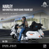 (Pre-Order) 1/64 MoreArt MO222235 Harley-Davidson Motorcycle Biker Gang Figure