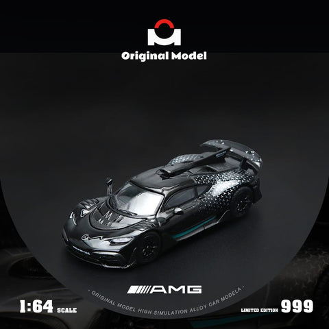 (Pre-Order) 1/64 Original Model OM646411 Mercedes-AMG One Star Black