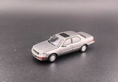 (Pre-Order) 1/64 FineWorks64 FWLLS400SG2 Lexus LS400 Silver/ Grey