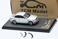 (Pre-Order) 1/64 7cm Model 7CMB1MS BMW 1M E82 Glacier Silver Metallic