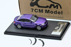 (Pre-Order) 1/64 7cm Model 7CMB1MP BMW 1M E82 Techno Violet