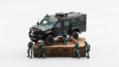 (Pre-Order) 1/64 Mini Visual Art MVALBBK Lenco Bearcat Black
