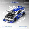 (Pre-Order) 1/64 SupCar SC646011 Nissan Silvia S15 Axis #33