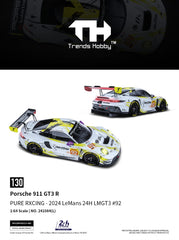 (Pre-Order) 1/64 Trends Hobby 130 Porsche 911 GT3 R Pure Rxcing 2024 LeMans 24H LMGT3 #92