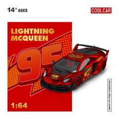 (Pre-Order) 1/64 Cool Car CC643832 Lamborghini Aventador LP700-4 GT Evo McQueen #95