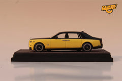(Pre-Order) 1/64 Banana Model BMRRPBKY Rolls-Royce Phantom VII Black/ Yellow