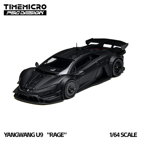 (Pre-Order) 1/64 Time Micro TM648901 Yangwang‌ U9 Rage Black