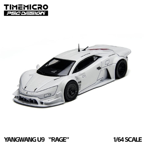(Pre-Order) 1/64 Time Micro TM648801 Yangwang‌ U9 Rage White