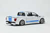 (Pre-Order) 1/64 Funny Model FMFF150W Shelby F-150 Super Snake Oxford White w/ Blue Stripes