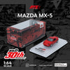 (Pre-Order) 1/64 ATS Models ATS880107 Mazda MX-5 Red