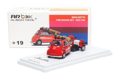 (Pre-Order) 1/64 Almost Real 630302001 BMW lsetta Fire Engine Set Red