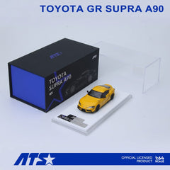 (Pre-Order) 1/64 ATS Models ATS882101 Toyota GR Supra A90 Yellow