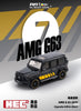 (Pre-Order) 1/64 Almost Real 620804001 Mercedes-AMG G63 2020 Cigarette Edition Black