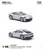 (Pre-Order) 1/64 Almost Real 641004001 Porsche 911 Carrera (992.1) GT Silver