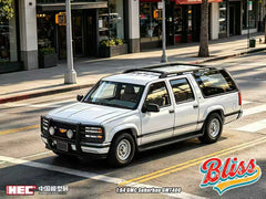 (Pre-Order) 1/64 Bliss Mold BMGCMSW GMC Suburban GMT400 White