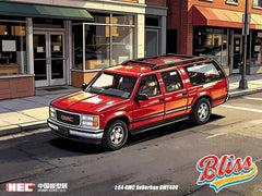 (Pre-Order) 1/64 Bliss Mold BMGCMSR GMC Suburban GMT400 Metallic Red