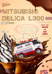 (Pre-Order) 1/64 Bliss Mold BMMDMS Mitsubishi Delica L300 Ice Cream Van