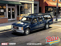 (Pre-Order) 1/64 Bliss Mold BMGCMSBL GMC Suburban GMT400 Ink Blue