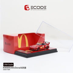 1/64 Decode DE6417009 RWB 993 McDonald's Red