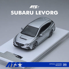 (Pre-Order) 1/64 ATS Models ATS880303 Subaru Levorg Silver Gray