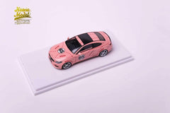 (Pre-Order) 1/64 Howie Model HMMBC63SPP Mercedes-Benz C63S AMG W205 Pink Pig #63