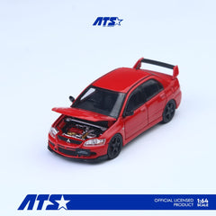 (Pre-Order) 1/64 ATS Models ATS880801 Mitsubishi Lancer Evolution 9 Red