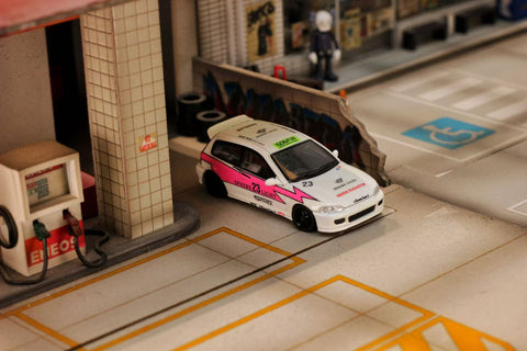 (Pre-Order) 1/64 Street Weapon SWHCEG6SLP Honda Civic EG6 Sphere Light #23 Pink