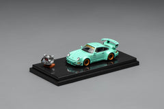(Pre-Order) 1/64 Motorhelix M62105 RWB 964 Tiffany w/ Magnetic Air-Cooled Engine
