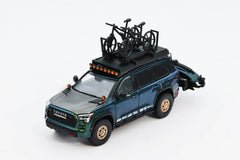 (Pre-Order) 1/64 GCD 441 Toyota Sequoia TRD Pro Magic Green w/ Accessories