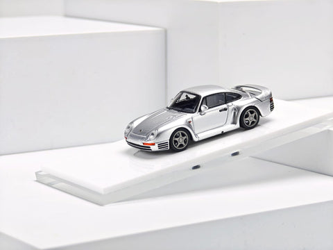(Pre-Order) 1/64 Zincit Model ZMP959S Porsche 959 GT Silver