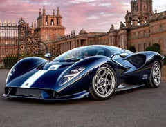 (Pre-Order) 1/64 Mirage MDTP72BL De Tomaso P72 Metallic Blue