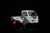 (Pre-Order) 1/64 Motorhelix M65622 Honda Acty 4WD Customized Green/ White #68