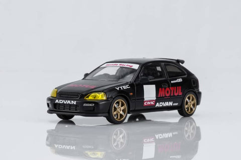 (Pre-Order) 1/64 Motorhelix M65024 Honda Civic Type R EK9 No Good Racing Motul
