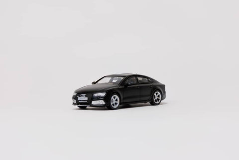 (Pre-Order) 1/64 Car Collection CCARS7MBK Audi RS7 Sportback Matte Black