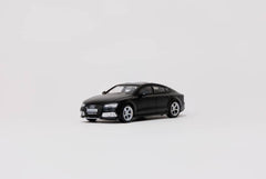 (Pre-Order) 1/64 Car Collection CCARS7MBK Audi RS7 Sportback Matte Black
