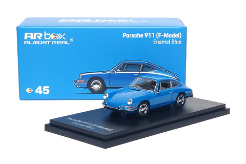 (Pre-Order) 1/64 Almost Real 641001001 Porsche 911 (F-Model) Enamel Blue