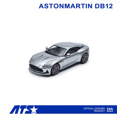 (Pre-Order) 1/64 ATS Models ATS881307 Aston Martin DB12 Lightning Silver