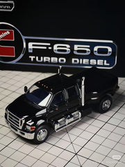 (Pre-Order) 1/64 MK Miniatures MKMFF650BK Ford F650 Super Duty Agate Black