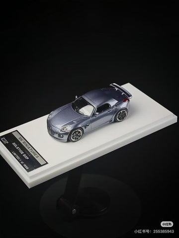 (Pre-Order) 1/64 MK Miniatures MKMPSGBL Pontiac Solstice GXP Grey Blue