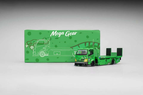 (Pre-Order) 1/64 Mega Gear MGH300TG Hino 300 Tyrannosaurus Green #80
